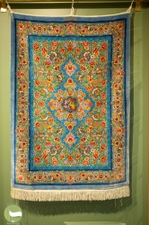 گل و مرغ شاه علی آبی آسمانی